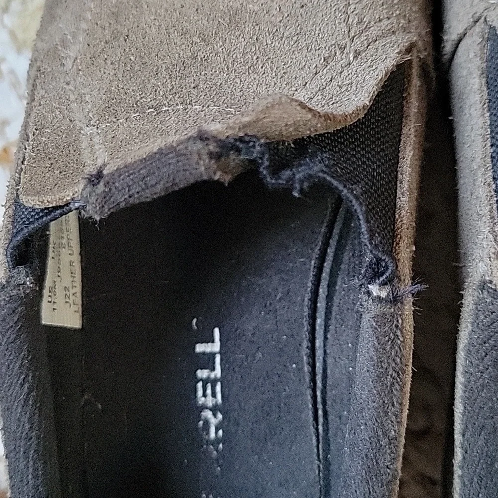 Merrell brown suede